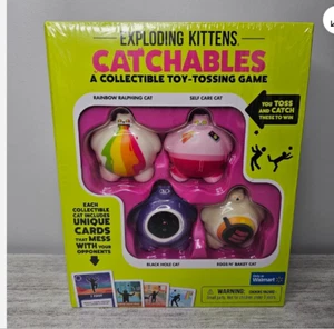 Exploding Kittens Catchables Collectible Toy-Tossing Game 8+ Brand New - Picture 1 of 3