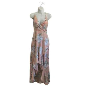 Strut and Bolt Flora Print High Low Dress Size Small #1153 - Picture 1 of 5