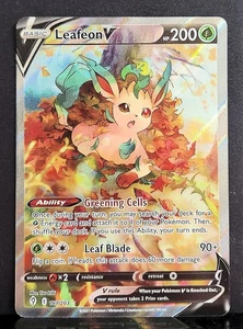 Leafeon V (Alternate Full Art) 167/203 Swsh07: Evolving Skies Holo - Picture 1 of 2