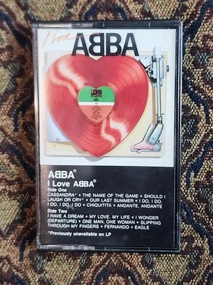 ABBA I Love ABBA Cassette Tape A8-80142 - Vuntage 1984 - Pre-owned  - Image 1 of 4