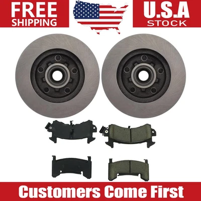 Juego de rotores de freno delanteros + pastillas de freno para Chevrolet Camaro 1982 - 1990 1991 1992 Foto 1 de 4