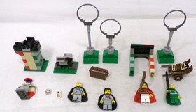 2002 Harry Potter 4726 Quidditch Practice Set With Extra Minifigures