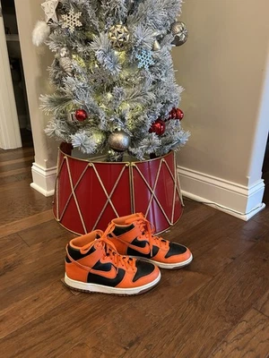 Nike Panda Dunk Naranja - Talla 7Y Foto 1 de 4