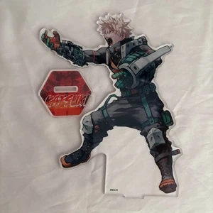 My Hero Academia Obra de Arte Original Exposición Limitada Acrílico MEGA Figura Bakugo - Imagen 1 de 1