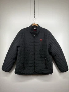 Tesla Employee Issued Men's Puff Jacket Insulated Puffer Sz: XL With FLAW** Read - Picture 1 of 15
