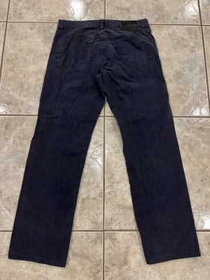 Men's 34X30 Hugo Boss Pants Navy Chino Maine Regular Fit Straight Leg - Image 1 of 4