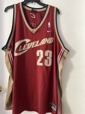 Vintage Nike Lebron James #23 Cleveland Cavaliers Authenti NBA Basketball Jersey - Image 1 of 4