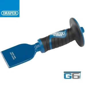 DRAPER 75MM BRICK BOLSTER WITH IMPACT ABSORBING HAND GUARD 225MM LENGTH, 51011 - Picture 1 of 3