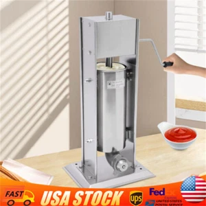 5L Stainless Steel Manual Spanish Donuts Churrera Churro Maker Machine Filler - Picture 1 of 15