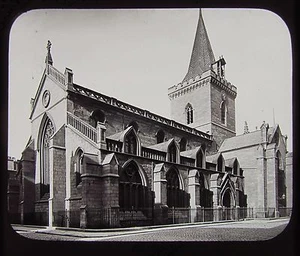 Linterna mágica de vidrio diapositiva iglesia de San Juan Perth C1890 foto victoriana escocia - Imagen 1 de 2