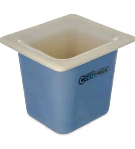 Carlisle Coldmaster CoolCheck Food Pan Color Changing Size 6" CM1105C1402 NEW - Picture 1 of 5
