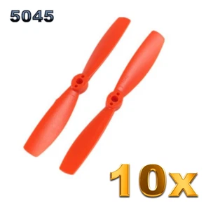 10x Rotor Blades 5045 Fiberglass Propeller CW CCW RC FPV Racing Drone Copter OR - Picture 1 of 1