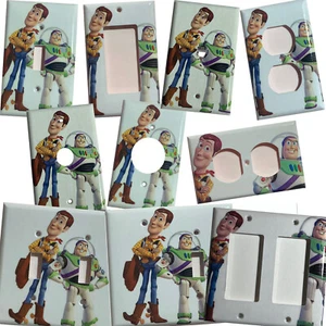 Toy Story Woody Buzz Lightyear Lichtschalter Steckdose Wand Abdeckplatte Wohndeko - Bild 1 von 45