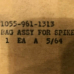 Vietnam War era US military Bag assembly for Spikes dated 5/64 - Picture 1 of 5