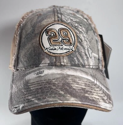 Gorra de béisbol NASCAR Kevin Harvick #29 Chase Authentics Realtree camuflada gorra nueva con etiquetas Foto 1 de 4