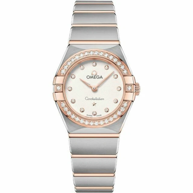 OMEGA Constellation - 25 mm, Stainless Steel, Rose Gold
