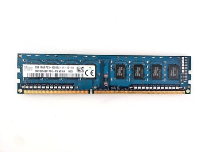 RAM de escritorio SK Hynix 2 GB 1Rx8 PC3-12800U Foto 1 de 4