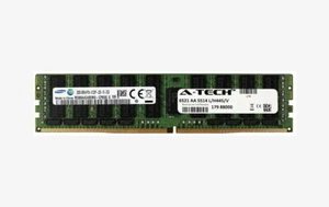 Samsung DDR4 32 GB 2133 MHz RECC server RAM LRDIMM 4DRx4 DIMM 288 pin PC4-17000 - Foto 1 di 2