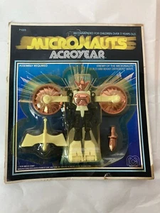 1976 Mego Corp Micronauts Acroyear - Pink white and black in color , sealed - Picture 1 of 11