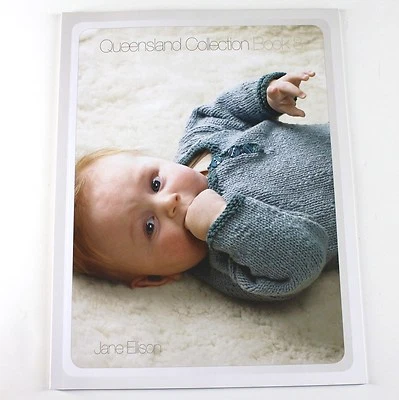 Queensland Collection Book 8 Jane Ellison Knitting Patterns Baby Sweaters - Image 1 of 2