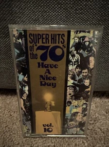 Super Hits Of The 70s: Have a Nice Day Vol 10 Cassette Tape 1990 - Picture 1 of 3
