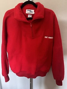 Vintage Die Hard Bruce Willis Movie Promo Jacket Size L - Picture 1 of 3