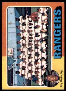 1975 Topps Texa Rangers Team Picture #511 - Picture 1 of 2