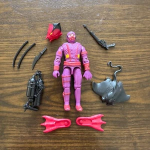 1988 HASBRO GI JOE COBRA HYDRO-VIPER v1 FIGURE COMPLETE COLLECTOR GRADE NM+ - Imagen 1 de 9