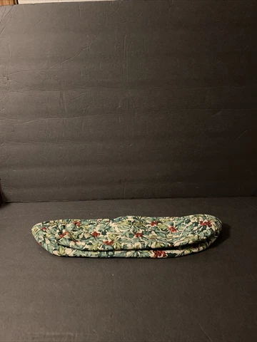Longaberger BREAD Basket Liner - AMERICAN HOLLY Cover