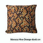 Geometry Pattern Living Bedroom Sofa Square Filled Cushion Pillow