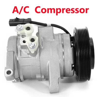 Compresor de aire acondicionado para Dodge Dakota Ram 1500 V6 2004 2005 2006 2007 3,7 L y V8 4,7 L Foto 1 de 4