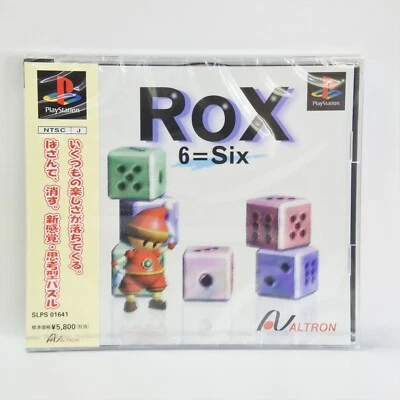 ROX 6 SIX Brand NEW PS1 Playstation For JP System 4387 p1 - Image 1 of 4