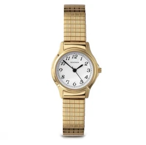 Sekonda Watch Ladies Gold Casual Expandable Braclet Womens 4134B RRP £44.99