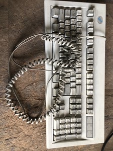 VINTAGE IBM KEYBOARD 52G9700 MODEL M. PLT F2