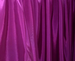 Magenta Taft 100 % Polyester 59/60 Zoll breit Meterware oder Rolle. Gratis Swatches - Bild 1 von 3