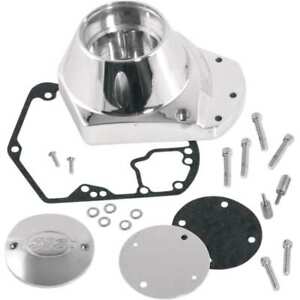 S&S Polished Billet Cam Chest Gear Cover for Harley EVO Evolution Big Twin 93-99