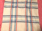 Vintage Mid-century Woven Plaid Shirt Fabric 2 1/8 yds x 36" Wide Sewing