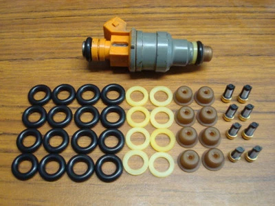 1985-1996 Ford F150 4.6L 5.4L Bosch EV1 Fuel Injector Rebuild/Repair O-ring Kit - Image 1 of 4