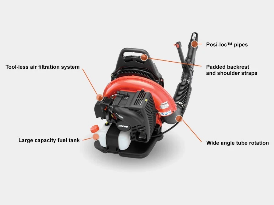 Echo PB-755ST Backpack Blower BIG 63CC  w/ RH Mounted Throttle  NEW  FREE-SHIP - Image 1 of 1