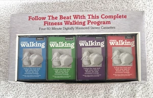 Fitness Walking Beginner Intermediate to Expert Exercise Cassette 4 Tapes Health - Bild 1 von 13