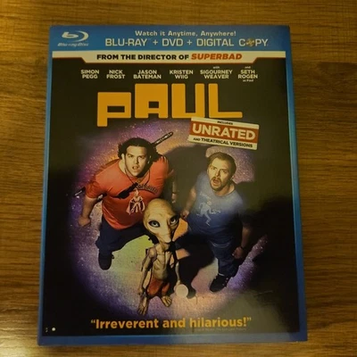 Paul (Blu-ray/DVD, 2011, 2-Disc Set, No Digital Copy) Has Slipcover  - Image 1 of 4
