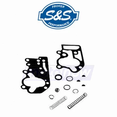 S&S Cycle Gasket Kit for 1983-1991 Harley Davidson FLHTC Electra Glide tg Foto 1 de 4