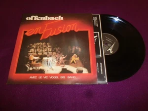 LP VIC VOGEL BIG BAND - OFFENBACH / EN FUSION / DISC AZ FRENCH 1980 BLUES ROCK - Picture 1 of 1