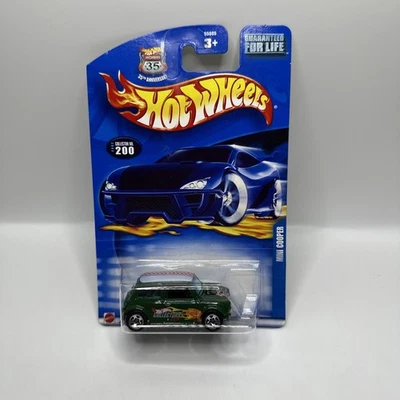 Hot Wheels Mini Cooper #200 Green Hot Wheels Collectors.com Diecast Car 1/64 - Image 1 of 4