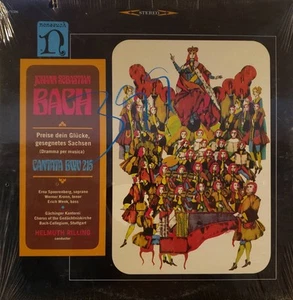 Johann Sebastian Bach - Erna Spoorenberg, Werner Krenn, Erich Wenk, Chorus Of Th - Picture 1 of 2