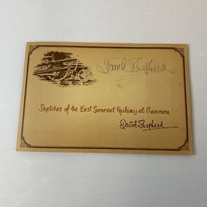Sketches Of The East Somerset Railway At Canmore by David Shepherd - Signed - Picture 1 of 8
