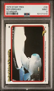 1979 TOPPS STAR TREK REFURBISHED STARSHIP #36 TRADING CARD | PSA 9 MINT POP 9 - Picture 1 of 4