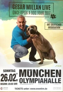 CESAR MILLAN  2017 MÜNCHEN - orig. Concert Poster - Konzert Plakat - DIN A1 xx - Bild 1 von 1
