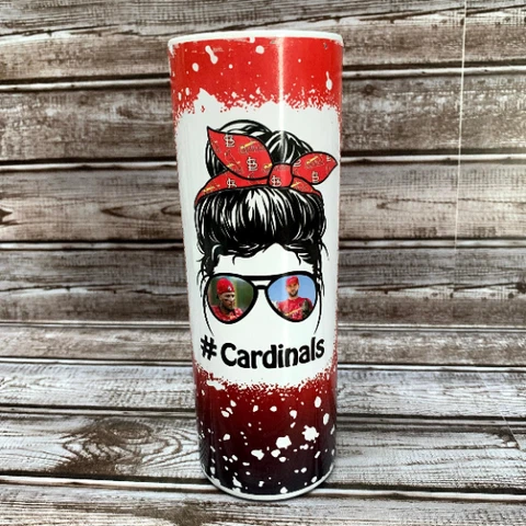 St. Louis Cardinals Yadier Molina Adam Wainwright Mom Bun Tumblers 20or30oz Cover