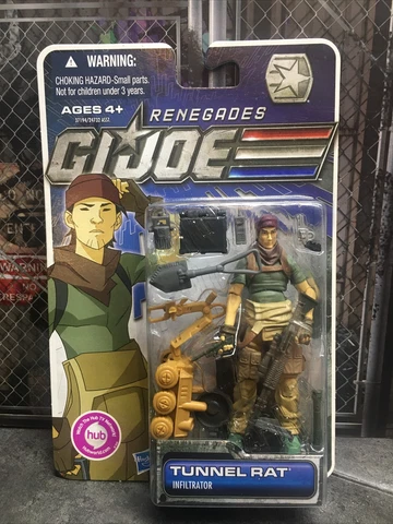GI JOE 30 Years - Renegades: TUNNEL RAT - Infiltrator. Sealed Great Shape READ Cover